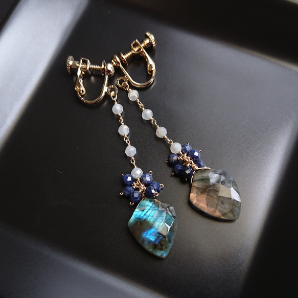 labradorite＆sapphire《C-75》 4枚目の画像