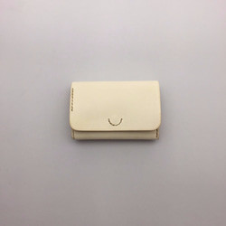 お札を折って入れる小さい財布○テンペスティ社レザー使用カラー