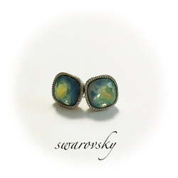 《neokakochanさま専用》swarovsky 〜silver pierce〜 2枚目の画像