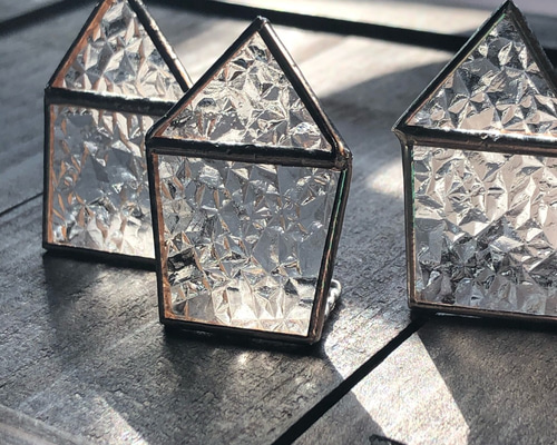 波ガラス　昭和レトロ　一枚物 0_a16dccad6e53da602a6234aa40ed