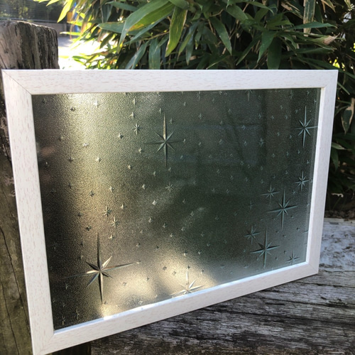 銀河 大 フレーム 昭和レトロガラス アンティーク もったいないを