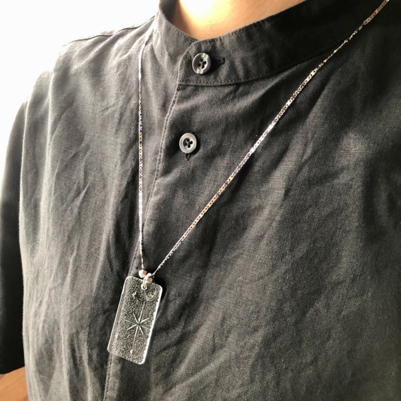 オーダー ネックレス 3本＆パーツ2個 昭和ガラス レトロガラス 型