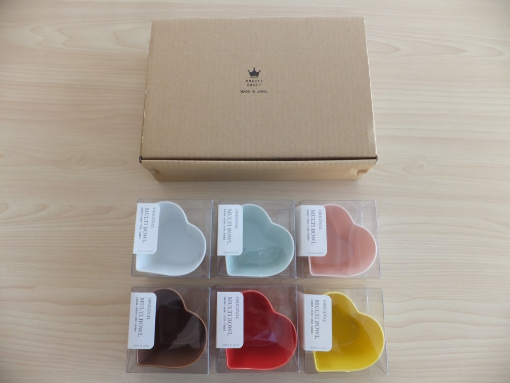 ハート（６色セット）