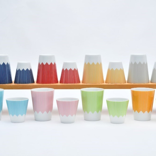 富士山のカップ富士山 富士山モチーフ カップ（S） 銀 ／ Mt.FUJI MOTIF CUP (S) SILVE