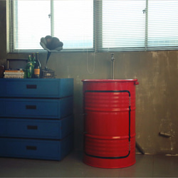 工業風_置物櫃+油桶洗手台*客製化顏色烤漆* 第1張的照片