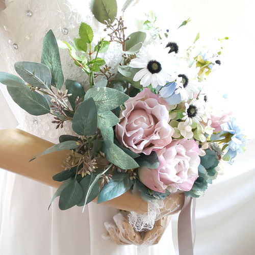 エレガントな染め花ブーケ 季節のお花ブーケ Elegant（エレガント） | HANA TO TOGE | 花と