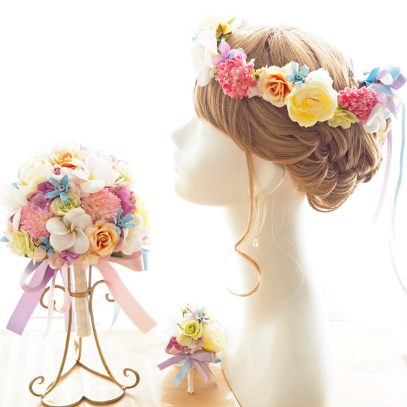 プルメリアブーケ・冠 【公式通販】