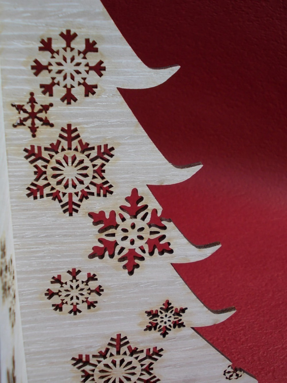 【祝福袋・雪の結晶クリスマスツリーの組み合わせ C】クリスマス・誕生日プレゼント・デコレーション・サンプルクリア 4枚目の画像