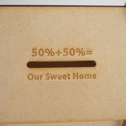 私たちのスイートホー（私房錢coin strorage box-Our Sweet Home）存錢筒.錢包.皮夾.婚禮 第4張的照片