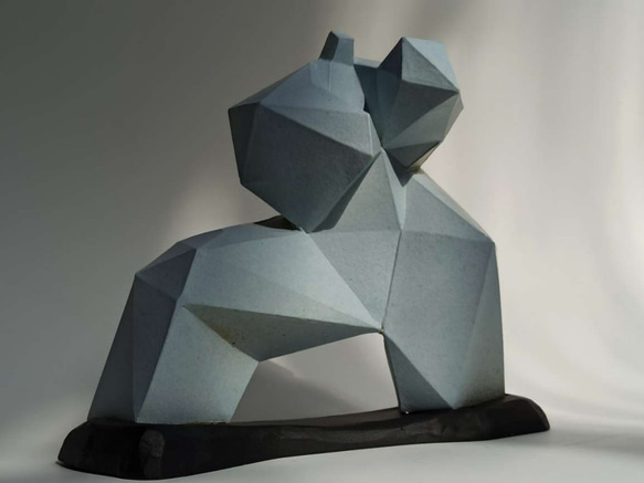 陶瓷（中國功夫雕塑）限量優惠 擺件Bookend,lowpoly,geometric,sculpture 第9張的照片