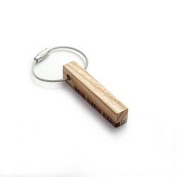 寄木細工樣式鑰匙圈R1206010 第2張的照片