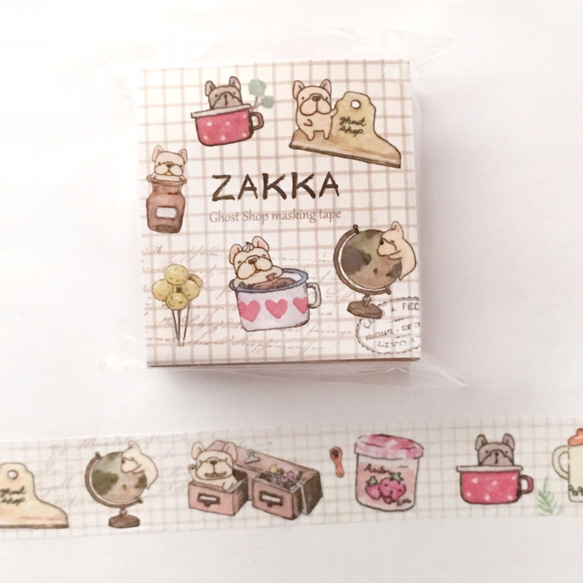 法國鬥牛犬 和紙膠帶-ZAKKA 第2張的照片