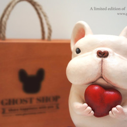 ((台灣免運))法國鬥牛犬 小福寶公仔限量紀念款A limited edition of Ghost Shop 第8張的照片