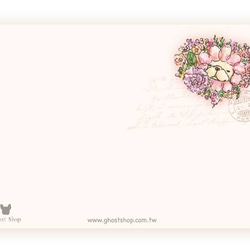厚磅明信片-Lovely flower 第3張的照片