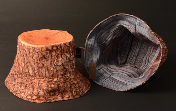 ZKG 木系列-漁夫帽 尺寸(S) 可雙面戴 台灣(手工製)*送禮*自用* 第1張的照片