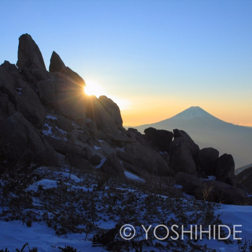 フォトパネル④□長野県 北アルプス□A2サイズ□フレーム付 写真  