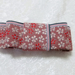 tatamiberi 帯結びの髪飾り -カルタ結び- 桜 1枚目の画像