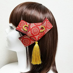tatamiberi 帯結びの髪飾り -吉弥結び×タッセル- 2枚目の画像