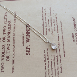中性Herkimer鑽石項鍊12毫米[售完] 第3張的照片