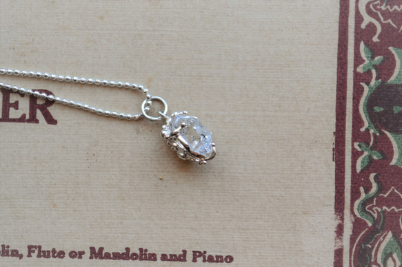 Herkimer Diamond Necklace 10ｍｍ［Sold Out］ 4枚目の画像