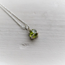 GemStone Necklace -Peridot- 8mm 4枚目の画像