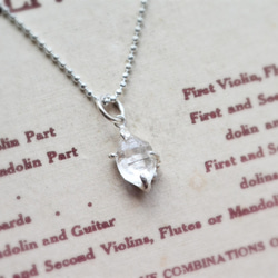 数量限定ハンドメイド2019/Herkimer Diamond Necklace -11- 1枚目の画像