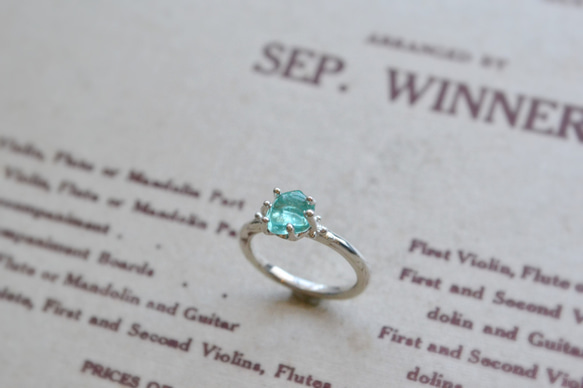 GemStone Ring -Apatite/14-※受注後制作 3枚目の画像