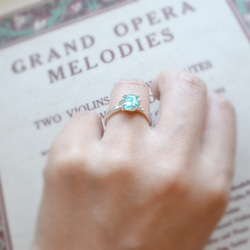 GemStone Ring -Apatite/14-※受注後制作 6枚目の画像