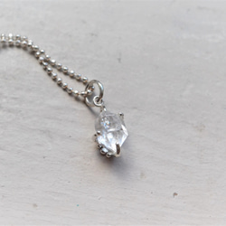 只有一個！水靈魂項鍊-9- / Herkimer鑽石與彩虹和SV925滴[已售出] 第6張的照片