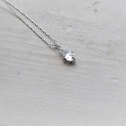 Only One!Herkimer Diamond SV925 Necklace-8-【Sold】 5枚目の画像