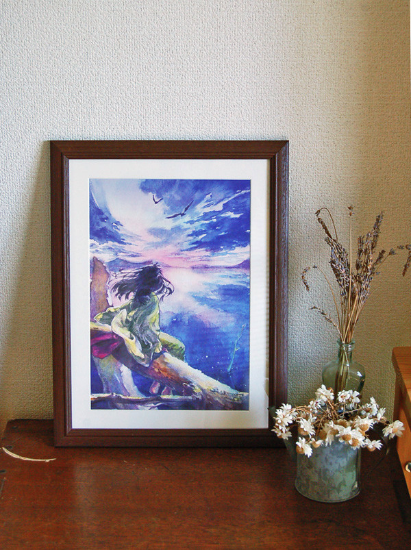 送料無料◆2025新品  アートポスター「朝焼け」A4サイズ 絵画 Yuko Niwa 通販 5206486 絵画