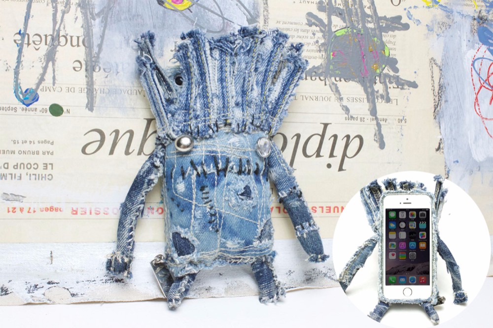 デニムドールiPhoneスマホケース - iPhone16ProMAX,15Plus, ExperiaほかAndroid