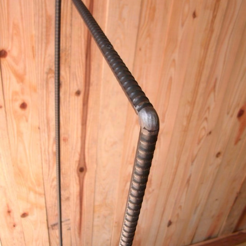 特注 珍品 鉄筋ハンガーラック