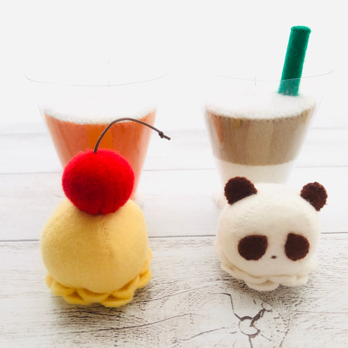 フェルトままごと カフェ フェルトままごと＊カフェセットA① おもちゃ・人形 Petite Paume 通販