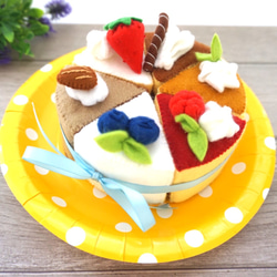 フェルトままごと＊カフェセットA① おもちゃ・人形 Petite Paume 通販