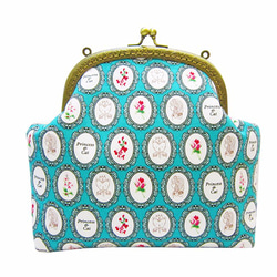 Mode de Paris時尚巴黎刺繡肩背/手拿包Embroidered clasp messenger bag 第6張的照片