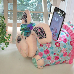 wonderland22 兔子造型手機座｜cell phone holder｜rabbit 型 携帯電話ホルダー 第2張的照片