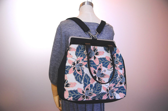 売り切りセール 大人のがま口バッグ 3way バッグ クリーマ 【公式通販】