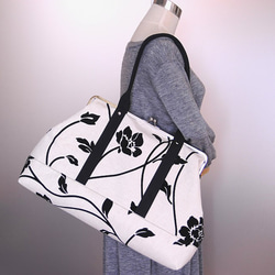 朝露の輝き白紫陽花のイタリア製高級ジャガード上品な気品漂う