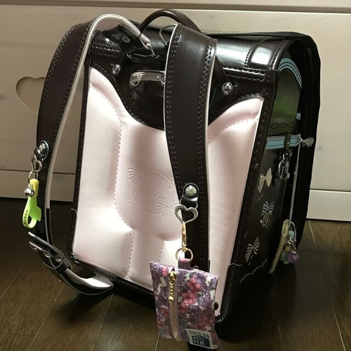 オーダー受付】ランドセルに付けられる☆リールキーケース リバティ  