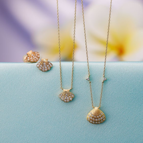 Pacific Ocean（パシフィック オーシャン）K18×ダイヤモンド シェル  