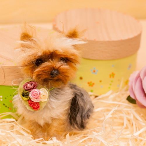 ヨークシャーテリアブローチ