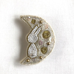 音楽家ビーズ刺繍ブローチ MIYUKI オートクチュールビーズ刺しゅうキット サークルの立体