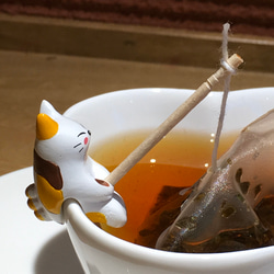 【お手土産に】お茶屋さんの看板ねこみたらしちゃんの近江茶ティーバッグプチギフトｸﾘｯｸﾎﾟｽﾄ送料無料 3枚目の画像
