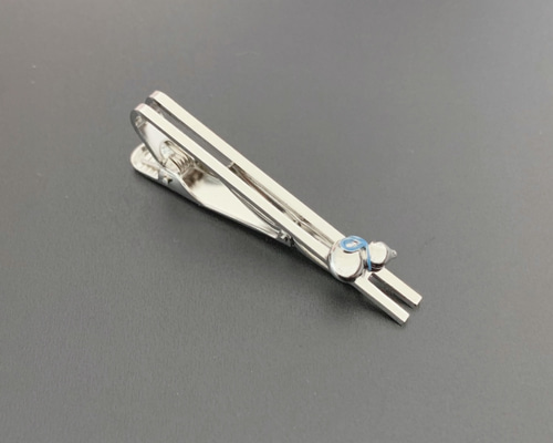  　ネクタイピン　タイピン　17　トケイソウ　シルバー 0_165947b86128c3e7e5554860bbde