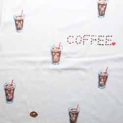 sale！1枚のみです！メンズMサイズ Ｉ  LOVE  COFFEE  ティーシャツTシャツ アイスコーヒー 2枚目の画像