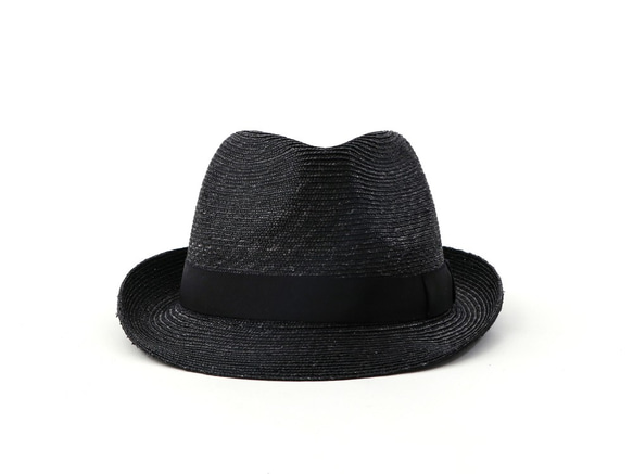 短帽簷黑色軟呢帽馬洛 第2張的照片
