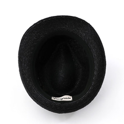 短帽簷黑色軟呢帽馬洛 第5張的照片