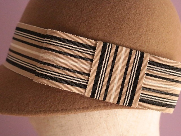 Anna Camel Stripe アンナ キャメル ストライプ 3枚目の画像