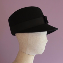 &lt;售罄&gt; Kotsuba氈帽“麗莎·布萊克” 第3張的照片